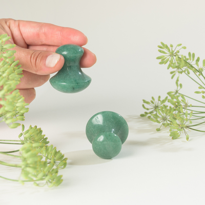 Gua Sha Massage Pilz Aventurin