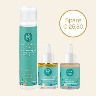 Pflegeroutine fettige Haut & Mischhaut